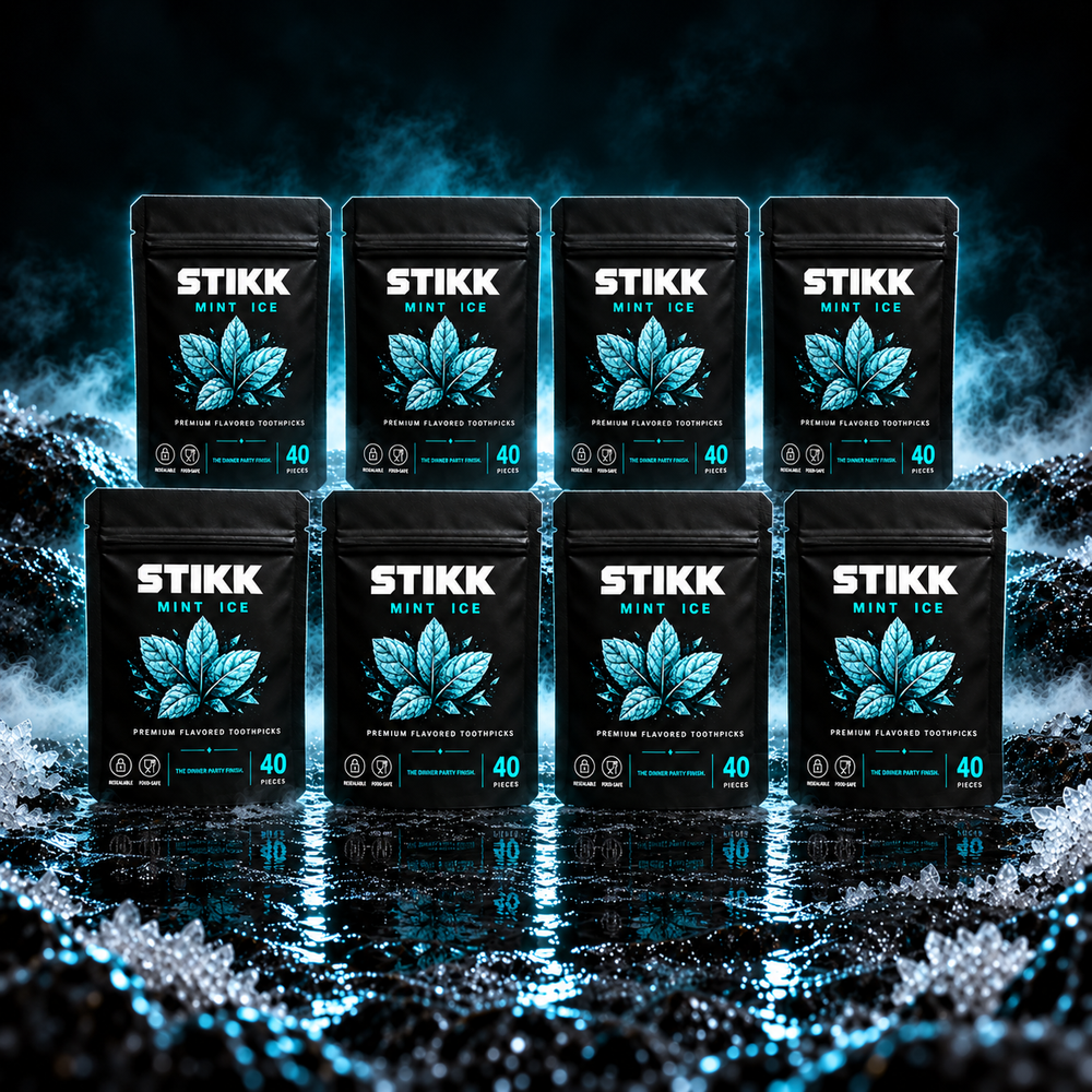 Pack de 8 pochettes STIKK Mint Ice